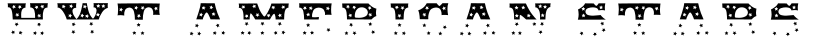 HWT American Stars字体预览图