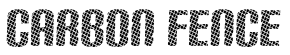 Carbon Fence字体预览图