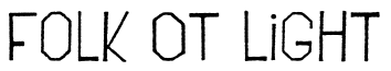 Folk OT Light字体预览图