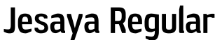 Jesaya Regular字体预览