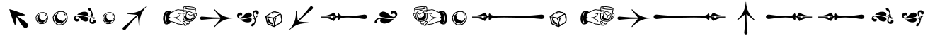 Scotch Display Comp Dingbats字体预览图