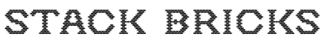 Stack Bricks字体预览图