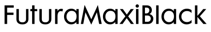 FuturaMaxiBlack预览图片