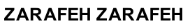 ZARAFEH ZARAFEH预览字体图片