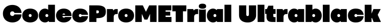CodecProMETrial Ultrablack字体效果图