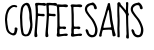 CoffeeSans字体预览